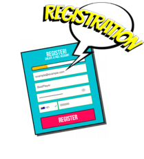 Registration and data entry