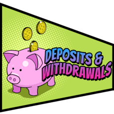 how to use deposit and withdrawal Deposits withdrawals