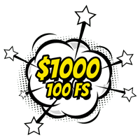 AUD 1000 + 100 FS first deposit bonus